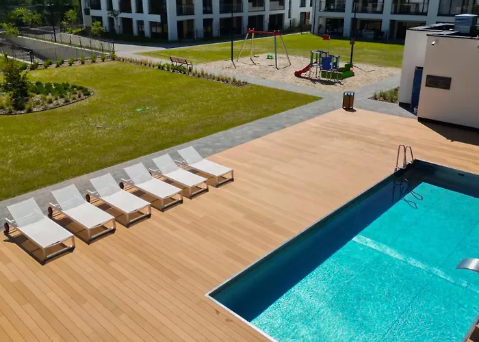 Forest & Waves - Premium Seaside Apartments With Pool, 90M To The Beach *