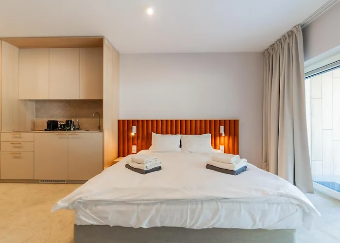 Daire Forest & Waves - Premium Seaside Apartments With Pool, 90M To The Beach Łukęcin