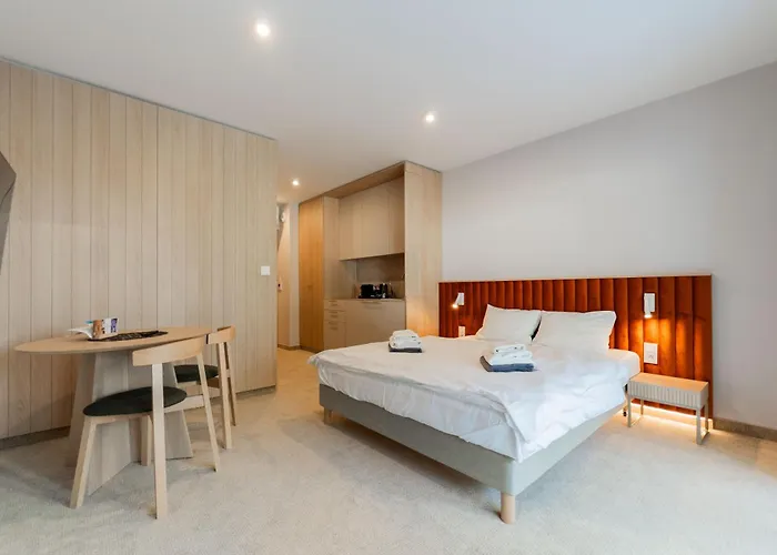 Forest & Waves - Premium Seaside Apartments With Pool, 90M To The Beach Łukęcin