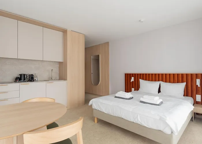 Forest & Waves - Premium Seaside Apartments With Pool, 90M To The Beach Daire Łukęcin